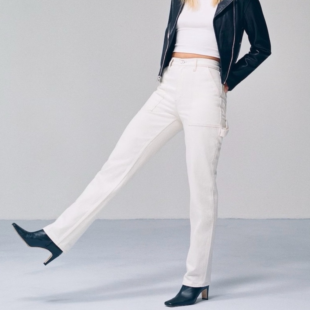 abercrombie & fitch 90s high rise carpenter jeans
